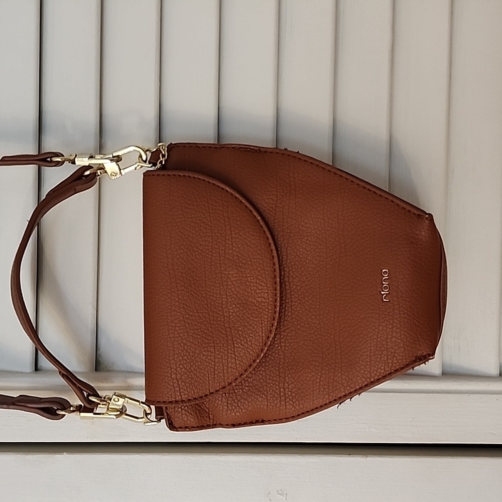 Riona Brown Crossbody Bag - Picture 2 of 8